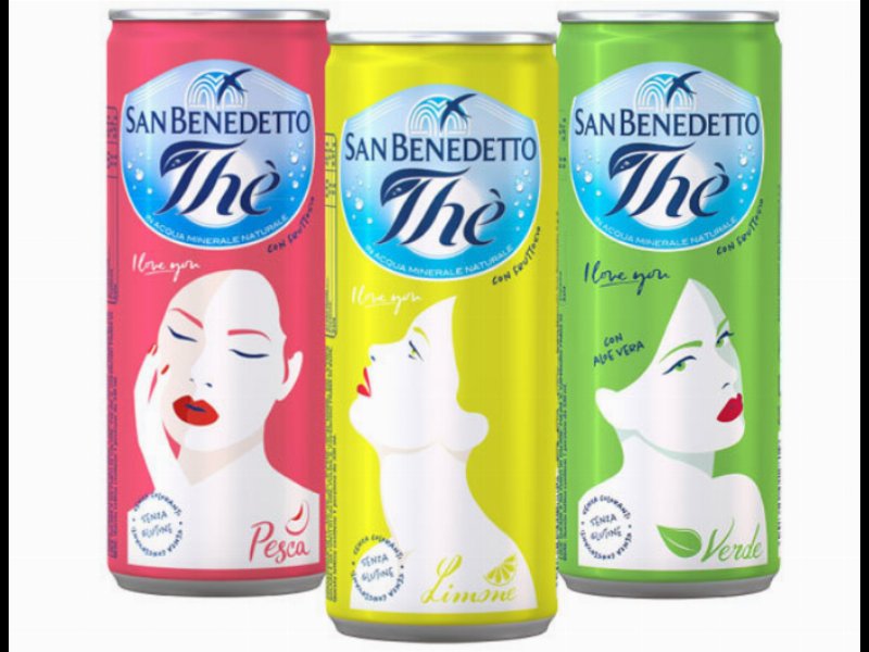 San Benedetto lancia la special edition delle lattine di thè sleek