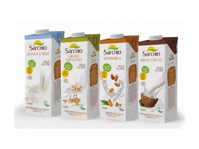 Sarchio lancia quattro nuove bevande vegetali