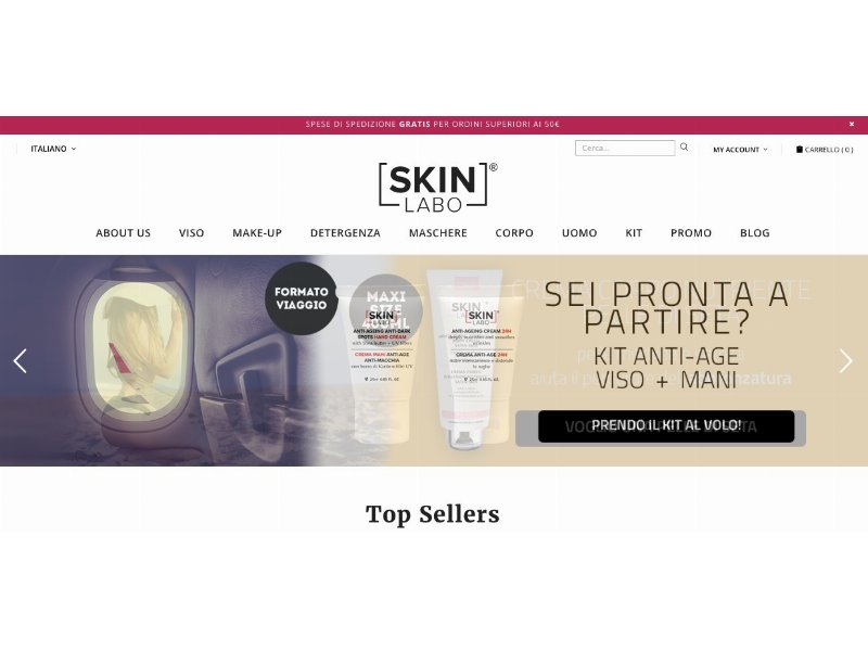 Skinlabo cavalca il trend dell’e-commerce nel comparto cosmesi