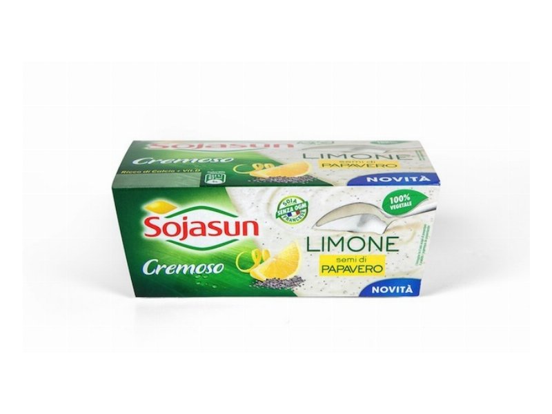 Sojasun presenta il nuovo Cremoso Limone con semi di papavero