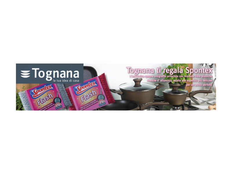 Spontex sigla partnership con Tognana