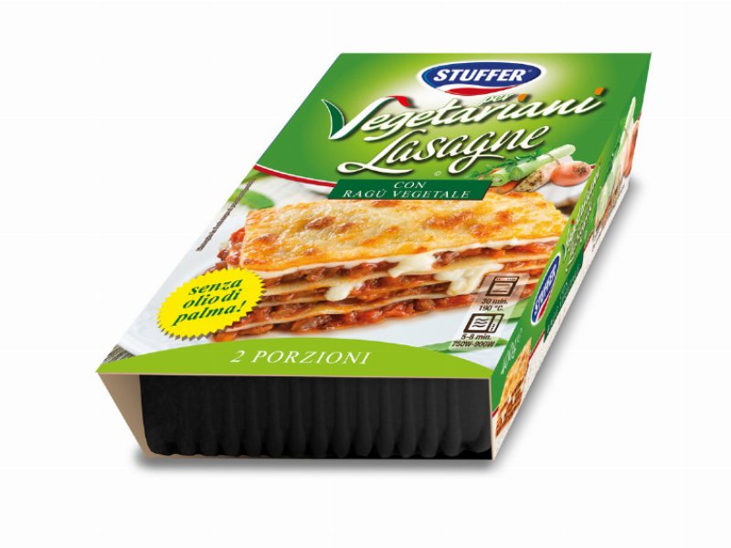 Stuffer arricchisce la gamma “ready meals”: nascono le Lasagne Vegetariane e le Lasagne alla Bolognese