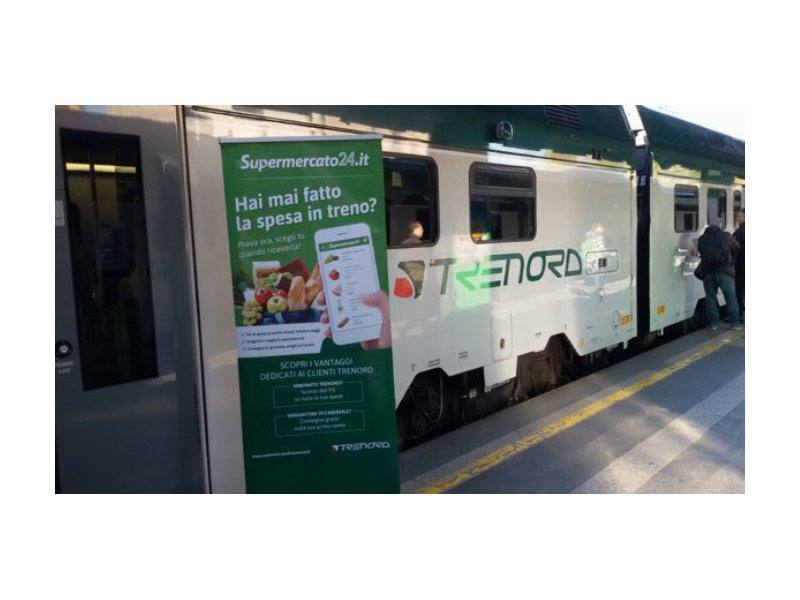  Supermercato 24 sigla un accordo con Trenord