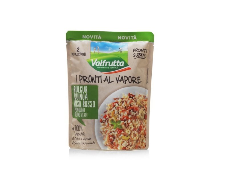 Valfrutta presenta la linea I Pronti Al Vapore