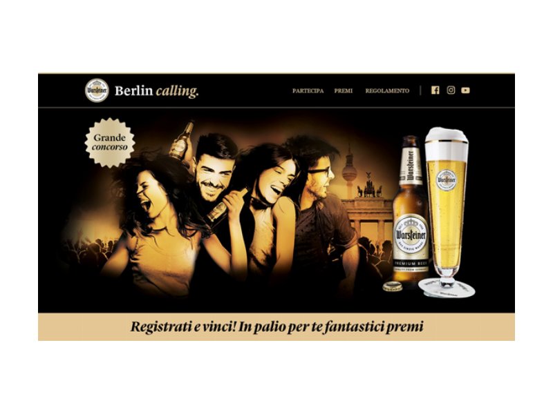 Warsteiner: al via la 2° edizione del concorso “Berlin calling”