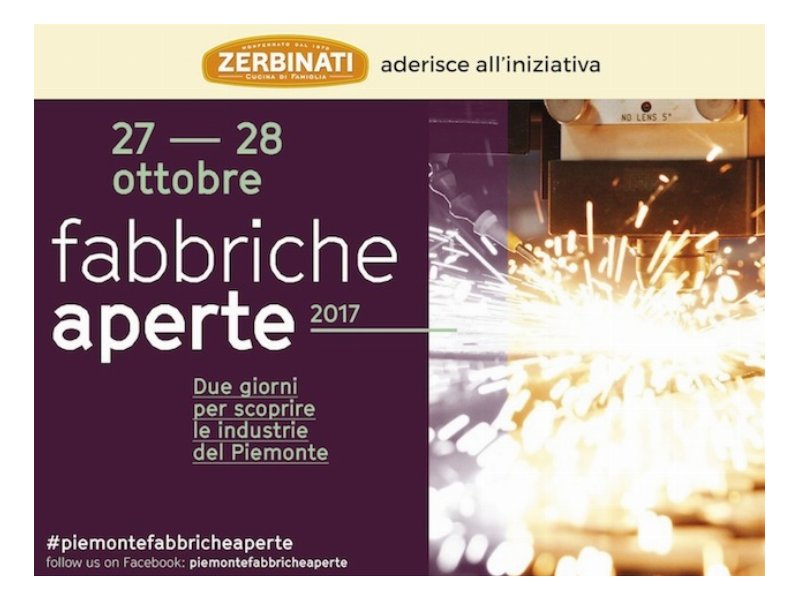 Zerbinati partecipa al progetto Fabbriche Aperte