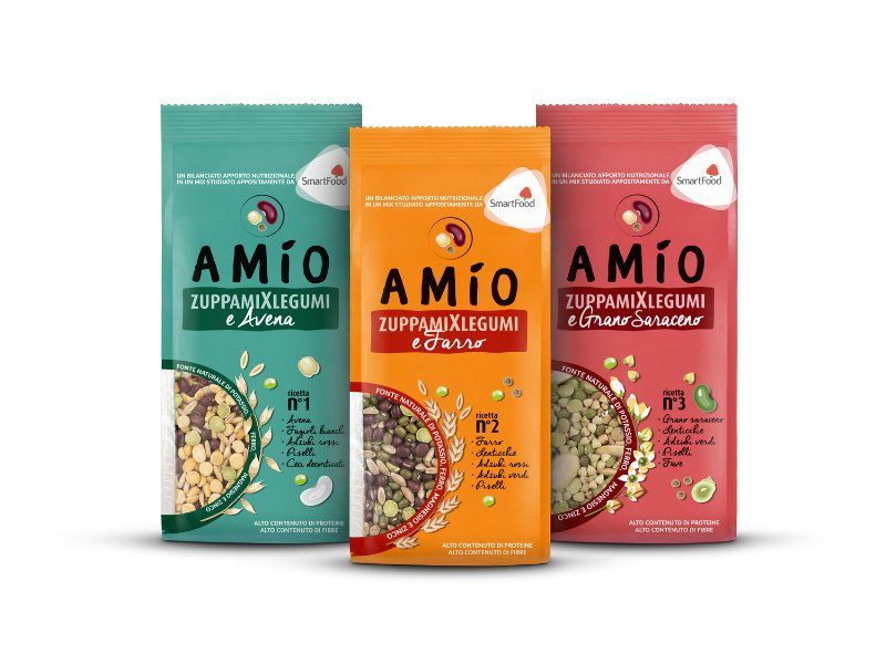 AMÍO lancia ZuppamiXlegumi, la nuova linea pensata per un’alimentazione sana, equilibrata e ricca di gusto