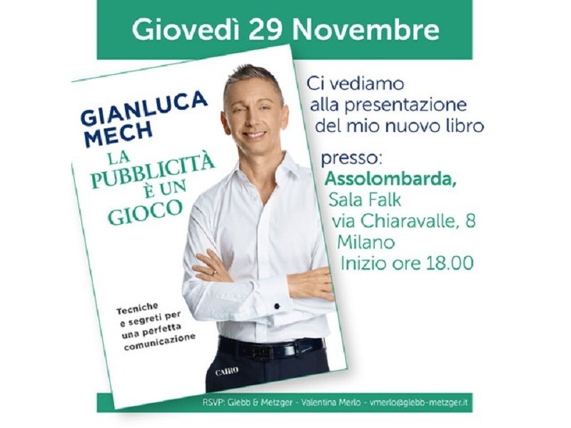 Arriva in libreria “La pubblicità è un gioco”