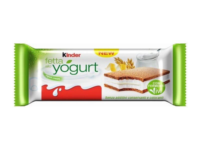 Arriva Kinder Fetta allo Yogurt