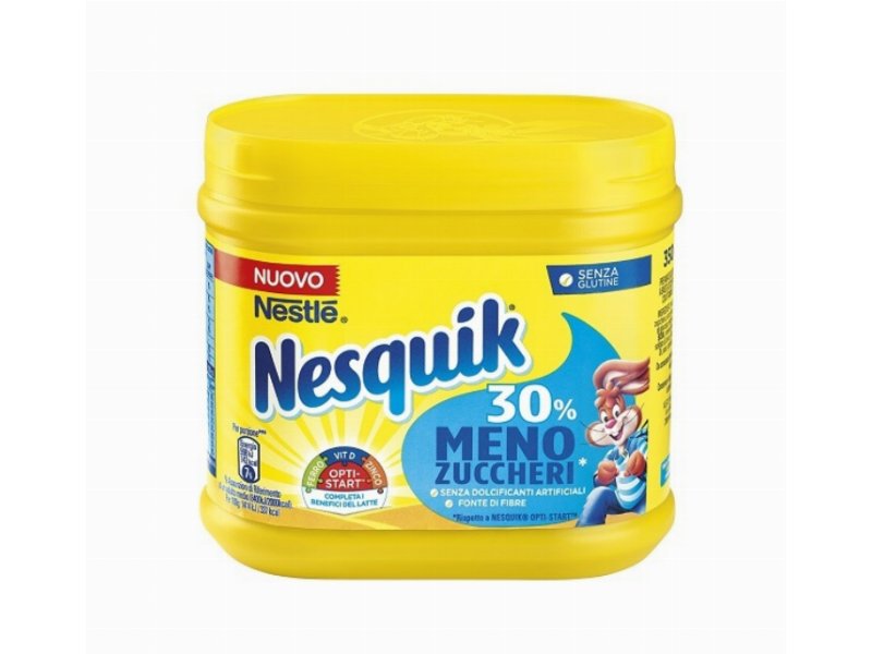 Arriva Nesquik 30% meno zuccheri