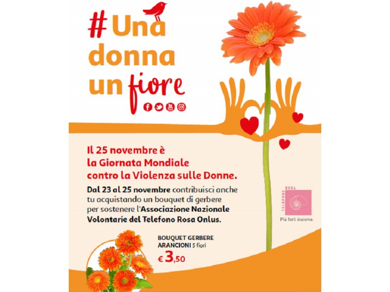 Auchan Retail Italia si schiera contro la violenza sulle donne