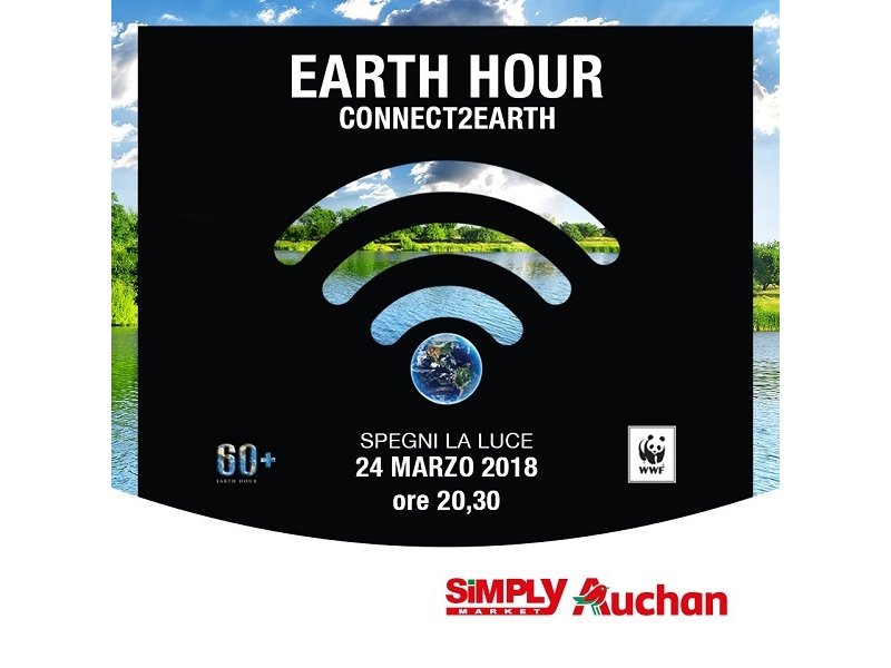 Auchan sostiene l'Earth Hour