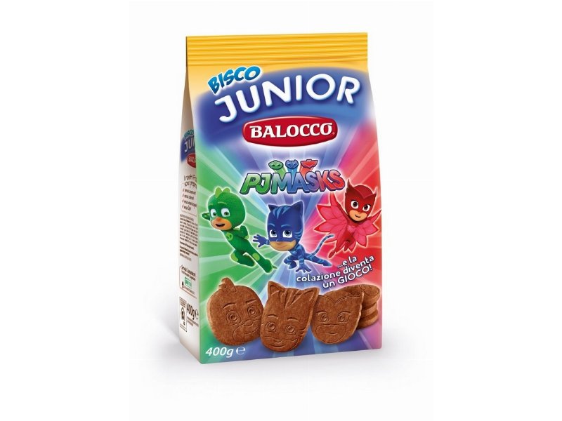 Balocco lancia i Bisco Junior PJ Masks