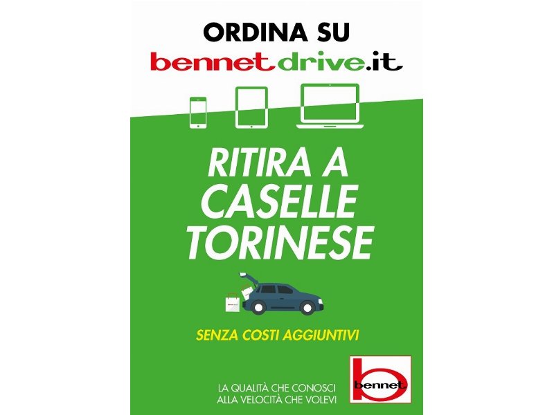 Bennet Drive apre a Caselle Torinese