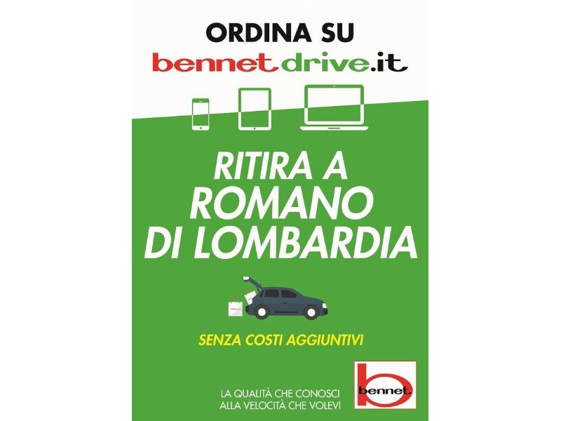 Bennet Drive apre a Romano di Lombardia (BG)