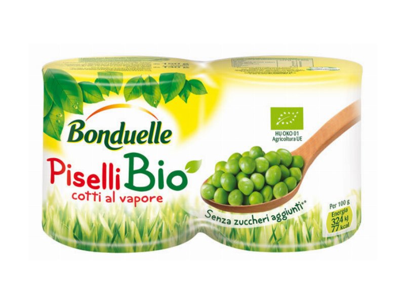 Bonduelle presenta i nuovi Piselli Bio