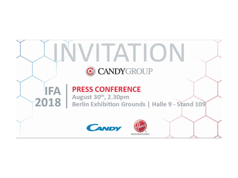 Candy Group protagonista a IFA 2018