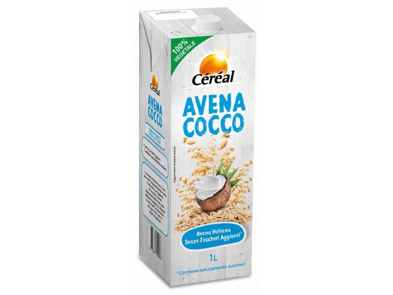 Céréal lancia la bevanda vegetale Avena Cocco