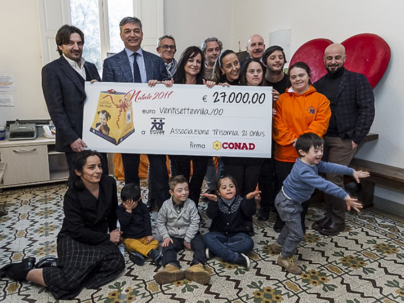 Conad del Tirreno e Trisomia 21 siglano una partnership solidale