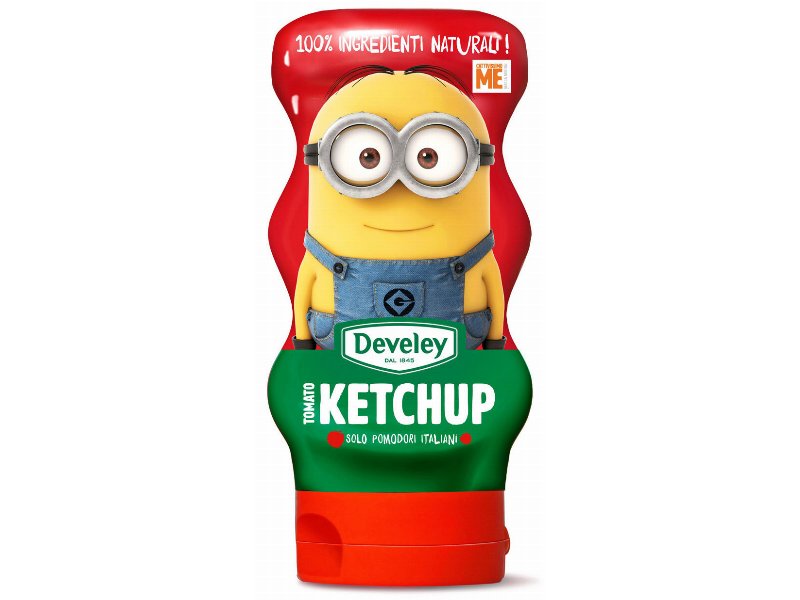 Develey lancia l’edizione di Ketchup e Maionese con i Minions