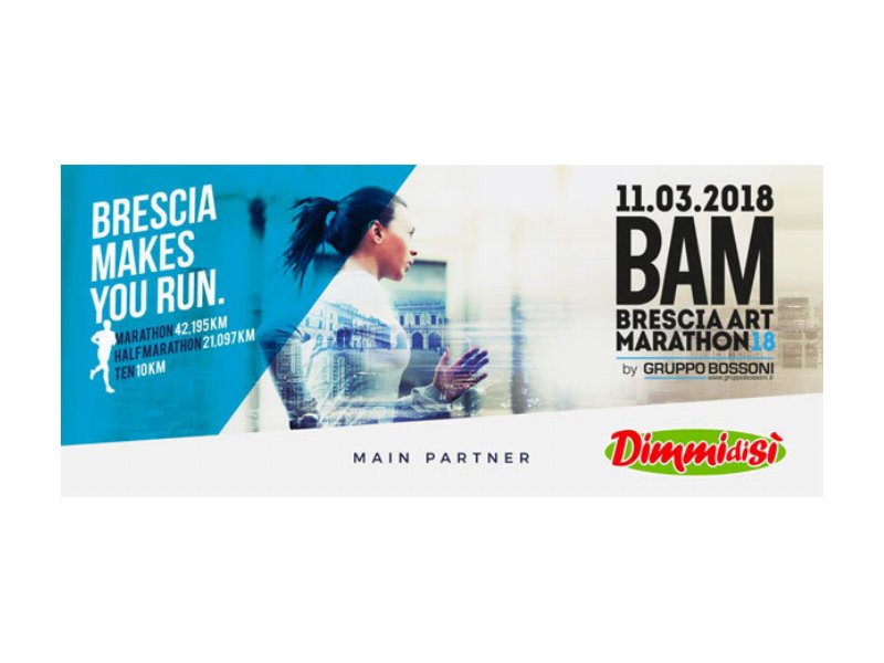 DimmidiSì è sponsor della Brescia Art Marathon