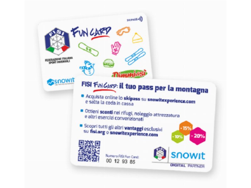 DimmidiSì è sponsor di Fisi Fun Card