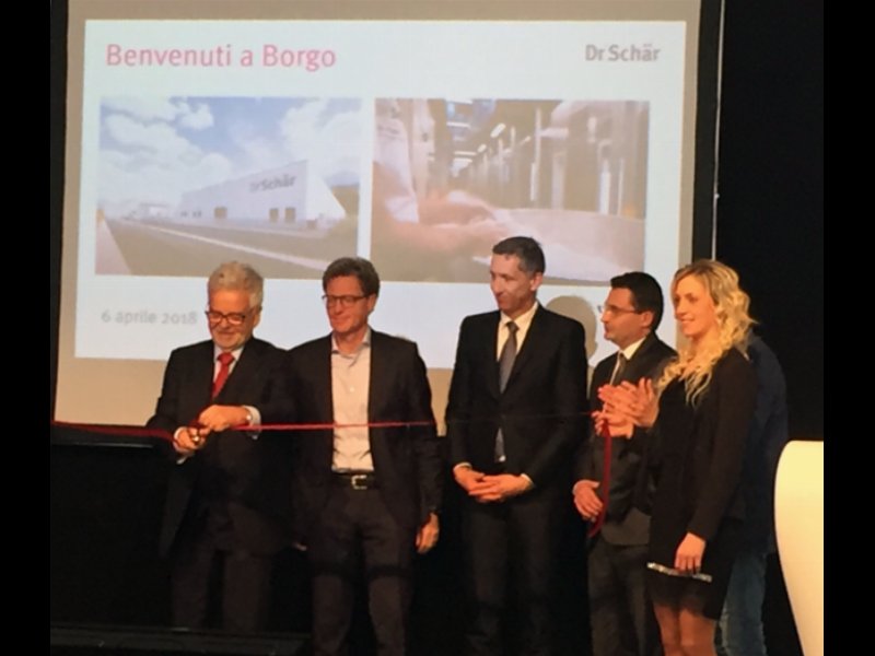 Dr. Schär inaugura il nuovo stabilimento pane a Borgo Valsugana