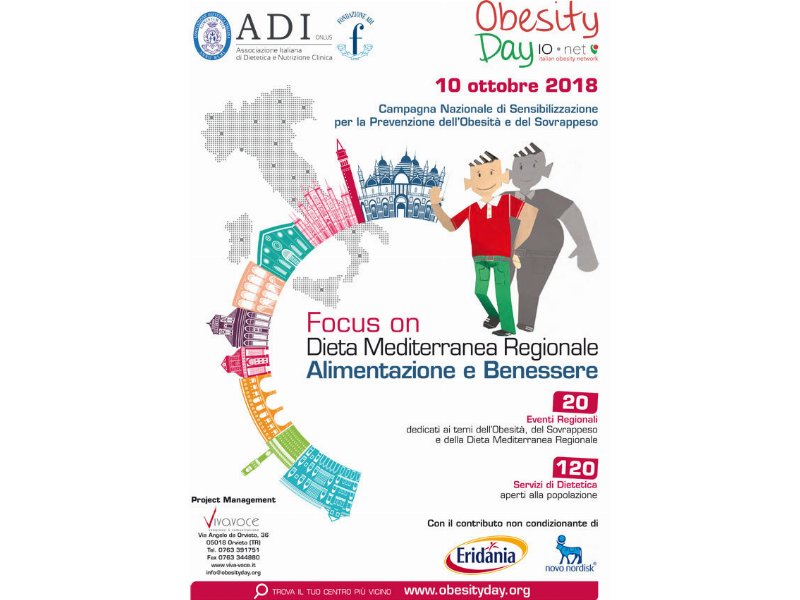 Eridania sostiene l’Obesity Day 2018