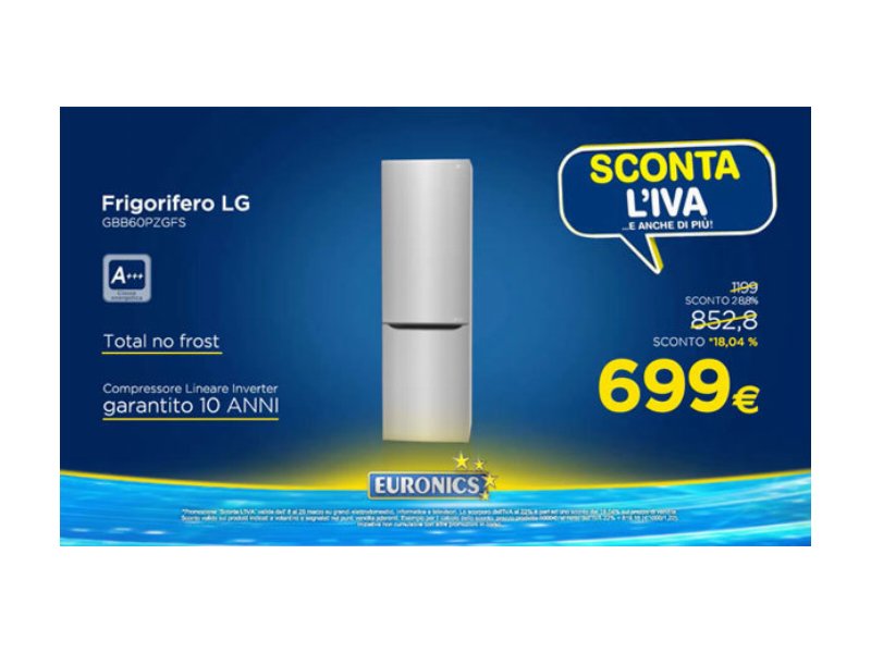 Euronics, al via la nuova campagna promozionale