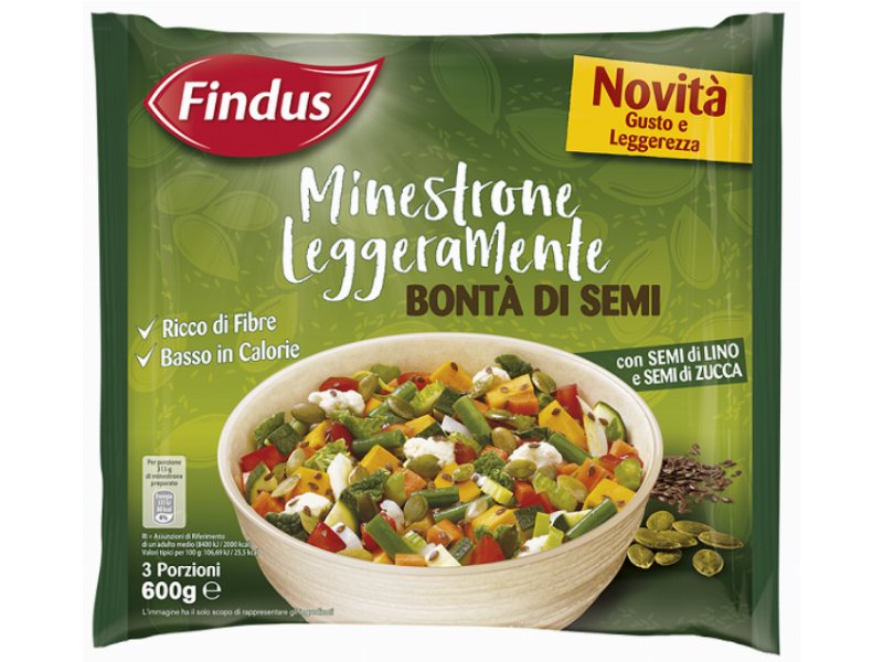 Findus presenta il minestrone Leggeramente