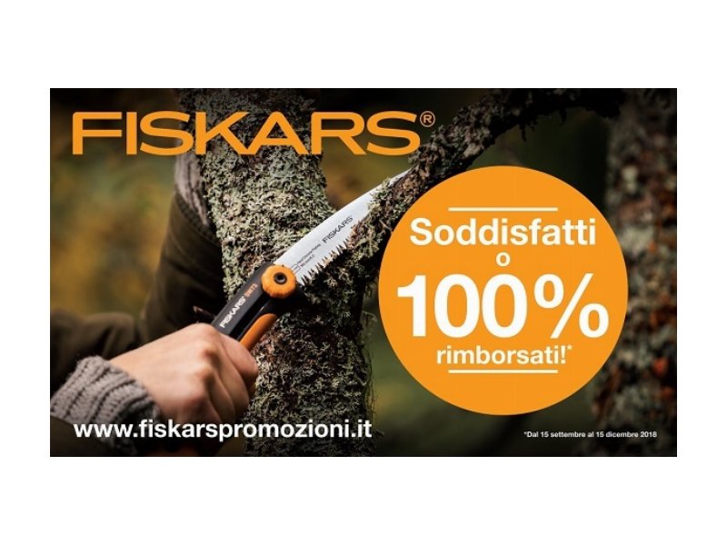 Fiskars lancia la promozione Soddisfatti o Rimborsati