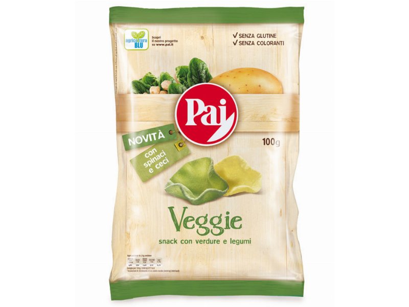 In arrivo gli snack Pai Veggie