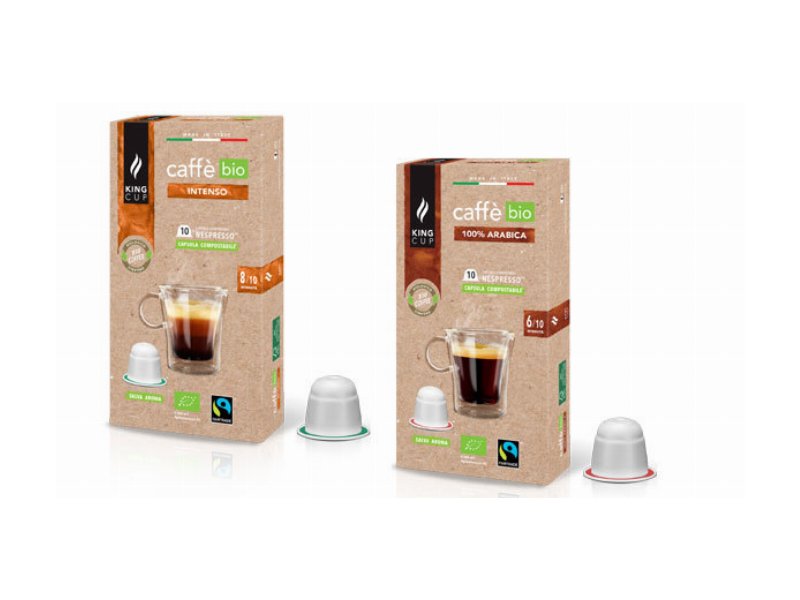 King Cup presenta le nuove biocapsule compostabili Nespresso