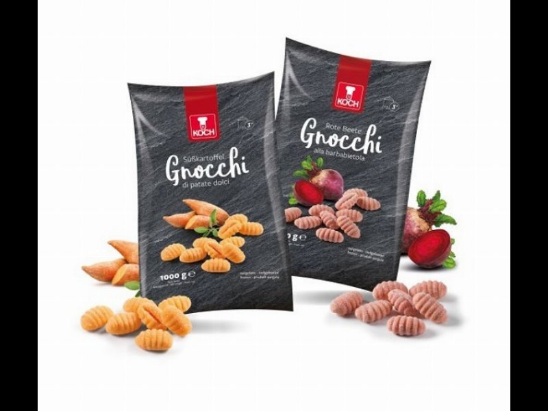 Koch lancia gli gnocchi di barbabietola e patate dolci