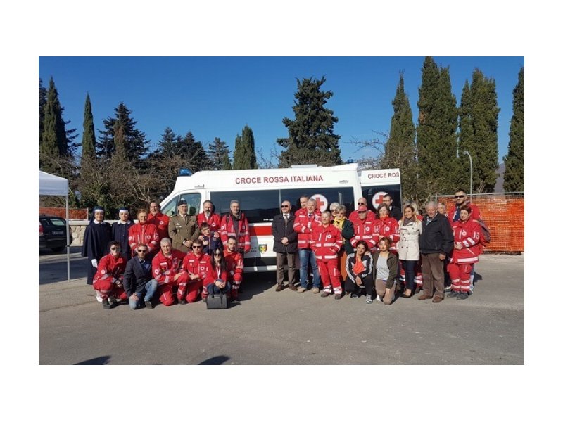 Lidl dona un’ambulanza alla Croce Rossa di Amatrice (RI)