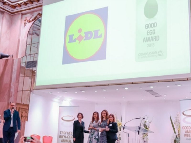 Lidl Italia premiata per le politiche di benessere animale