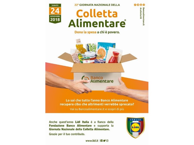 Lidl sostiene la Fondazione Banco Alimentare