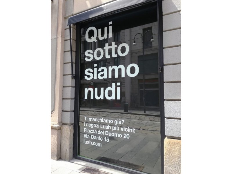 Lush apre a Milano