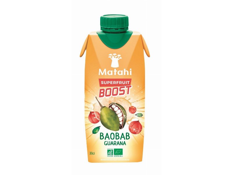 Matahi lancia Baobab Energy Juice