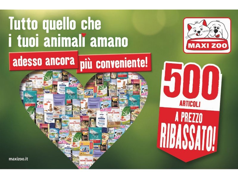 Maxi Zoo: al via la prima campagna europea