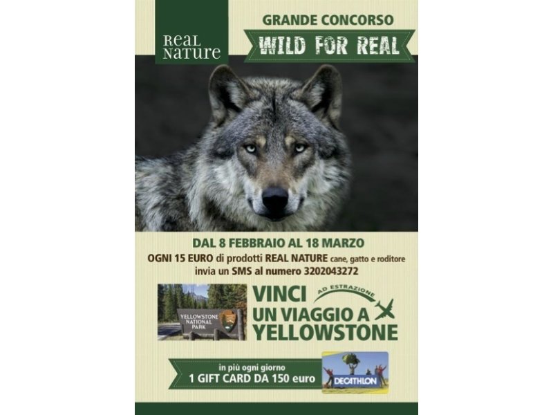 Maxi Zoo annuncia il concorso "Wild for Real"