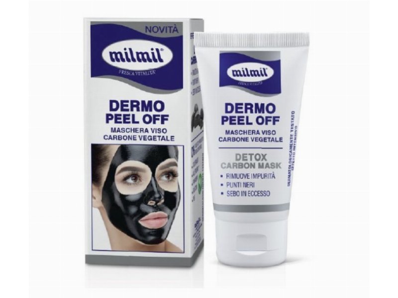 Mil Mil lancia Dermo Peel Off Carbon Mask