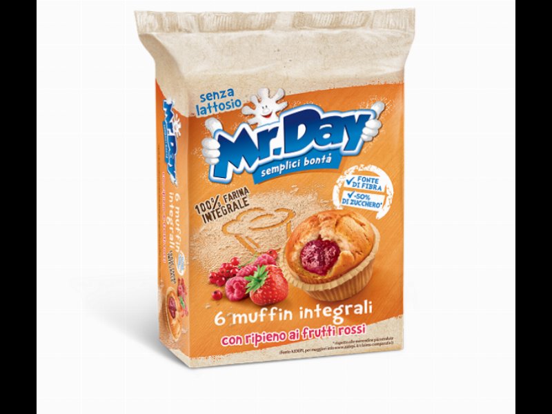  Mr. Day lancia il Muffin integrale ai frutti rossi