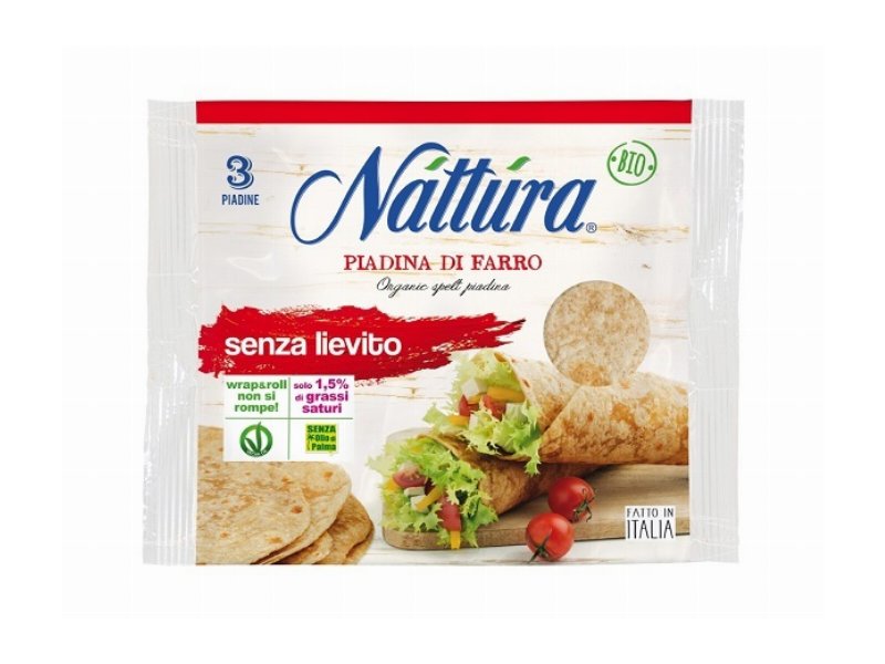  Náttúra lancia le nuove piadine biologiche