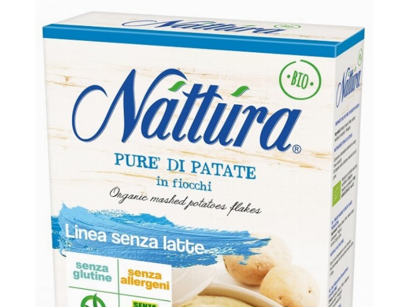 Náttúra presenta il Purè di patate in fiocchi