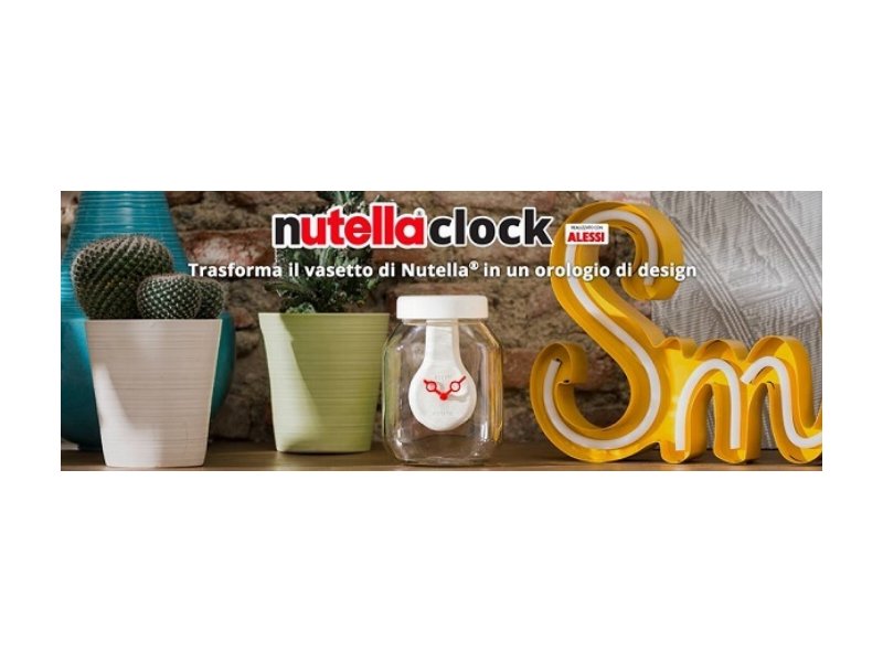 Nutella Clock, al via la campagna digital