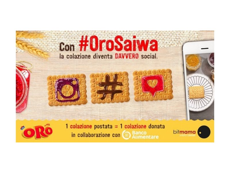 Oro Saiwa propone la "colazione social"