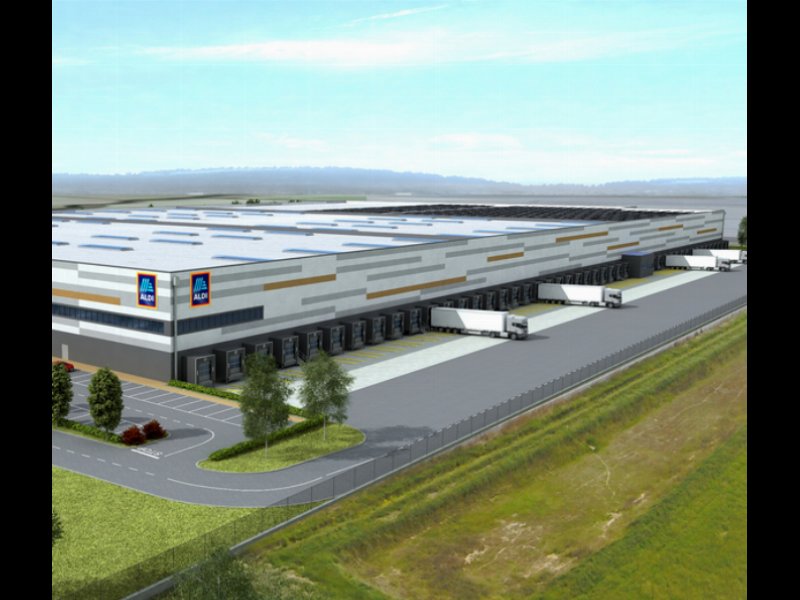 Partono a Landriano i lavori per la seconda piattaforma logistica di Aldi Italia