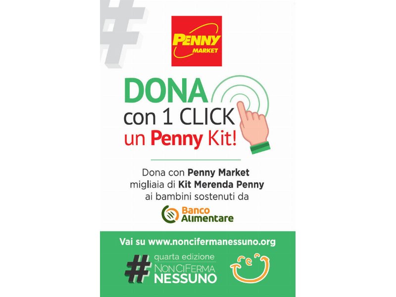 Penny Market lancia una nuova iniziativa solidale