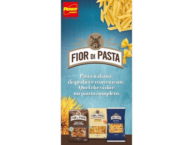 Penny Market rinnova la linea Fior di Pasta